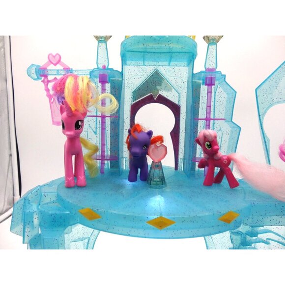 My Little Pony Explore Equestria Crystal Empire Castle Playset with Figures - Picture 4 of 16